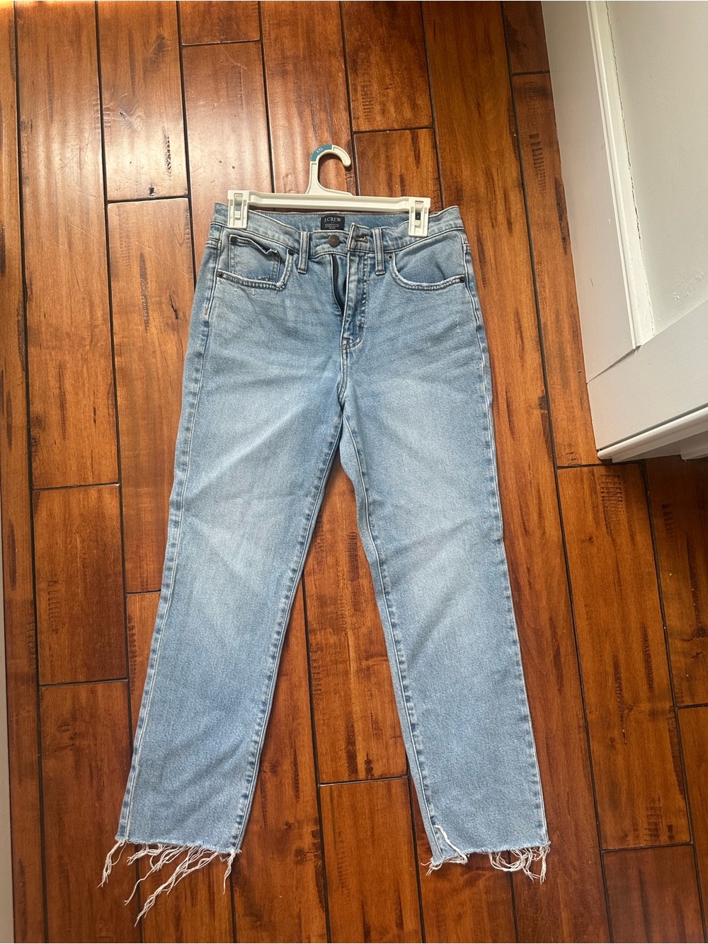 J. Crew Light Wash Straight-Leg Jeans - Picture 2 of 4